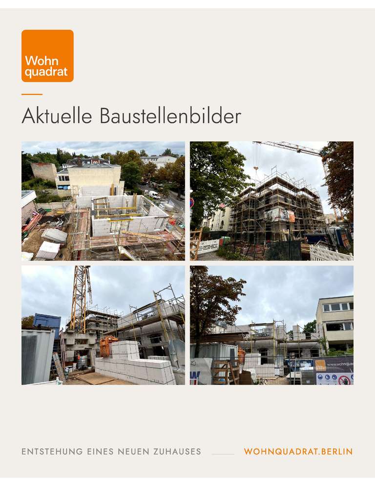 Baustelle Anfang September