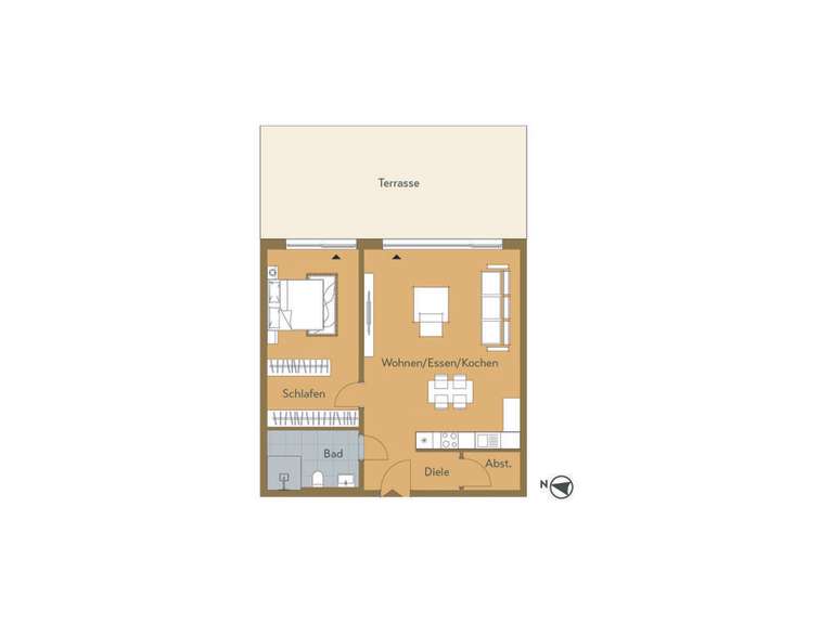 Greenside Grundriss Wohnung 2