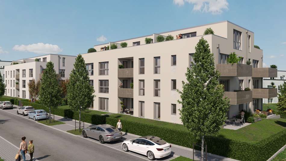 Illustration Strassenansicht