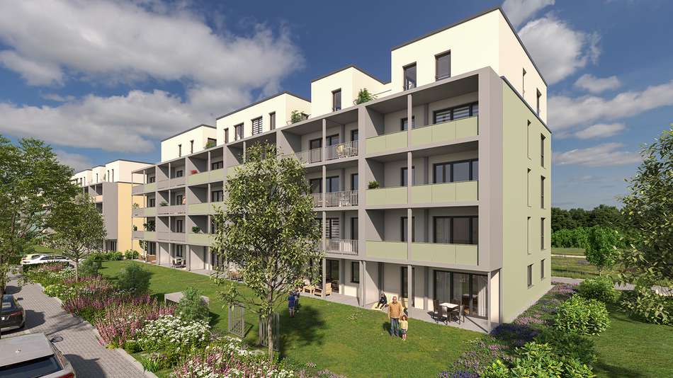 Gartenansicht Haus 3