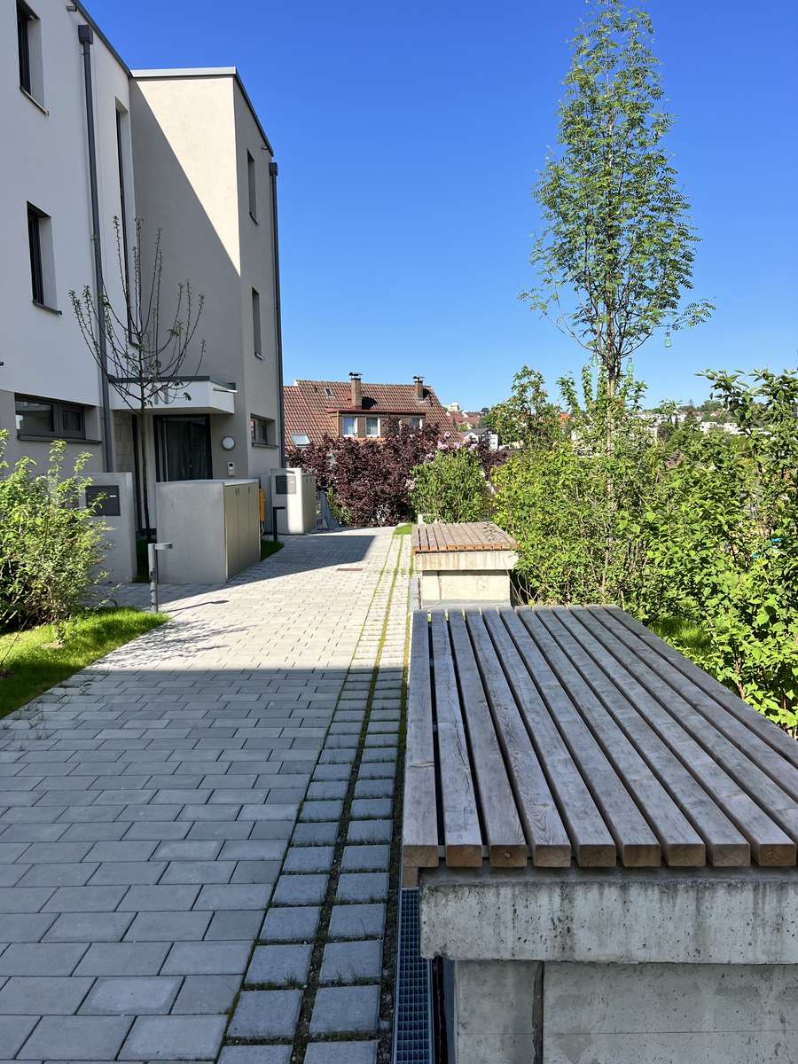 Ansicht Reihenhäuser