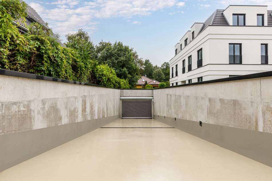 Tiefgaragenzufahrt