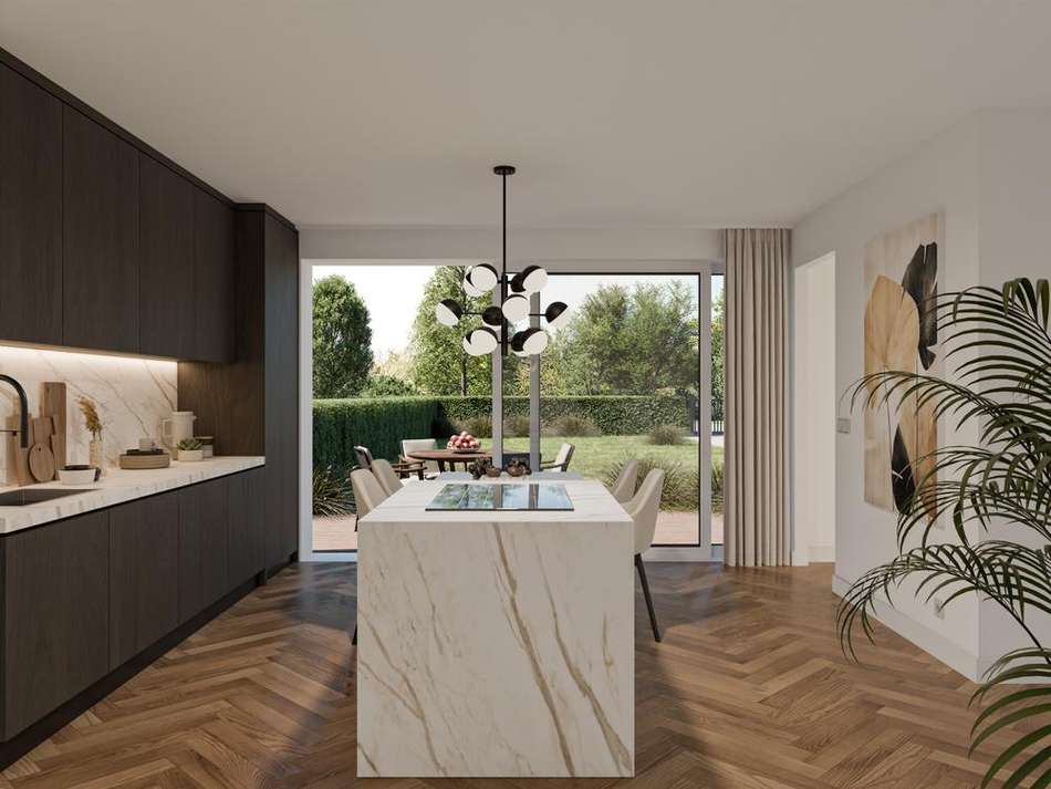 Blick in den Garten, Townhouse