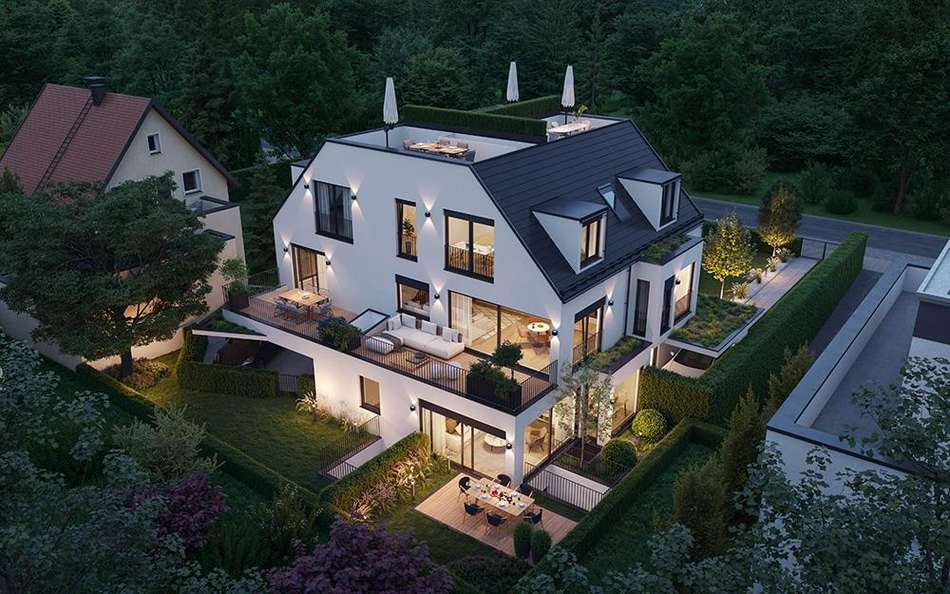 Ansicht von der Gartenseite - 
