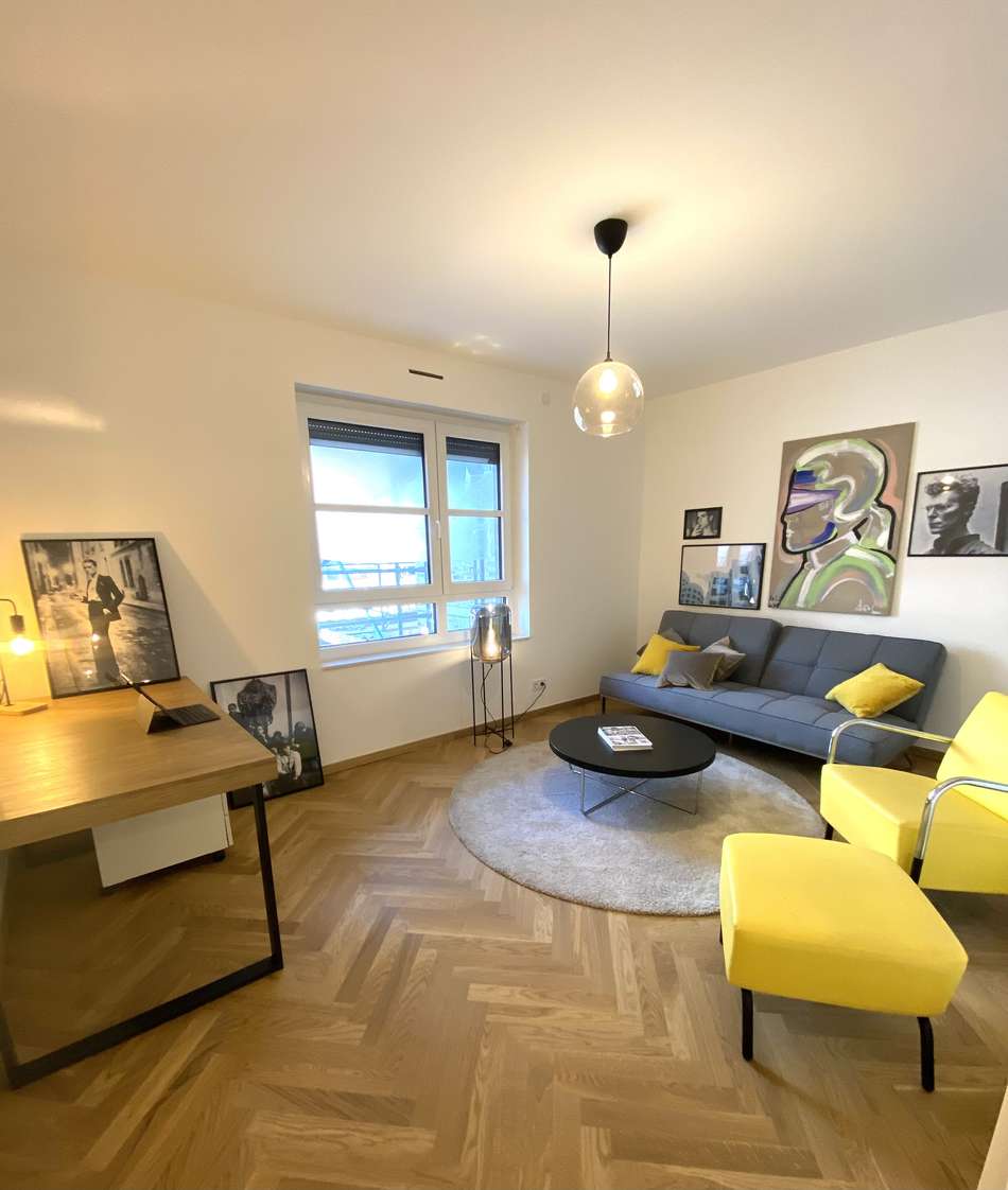 Musterwohnung Wohnzimmer