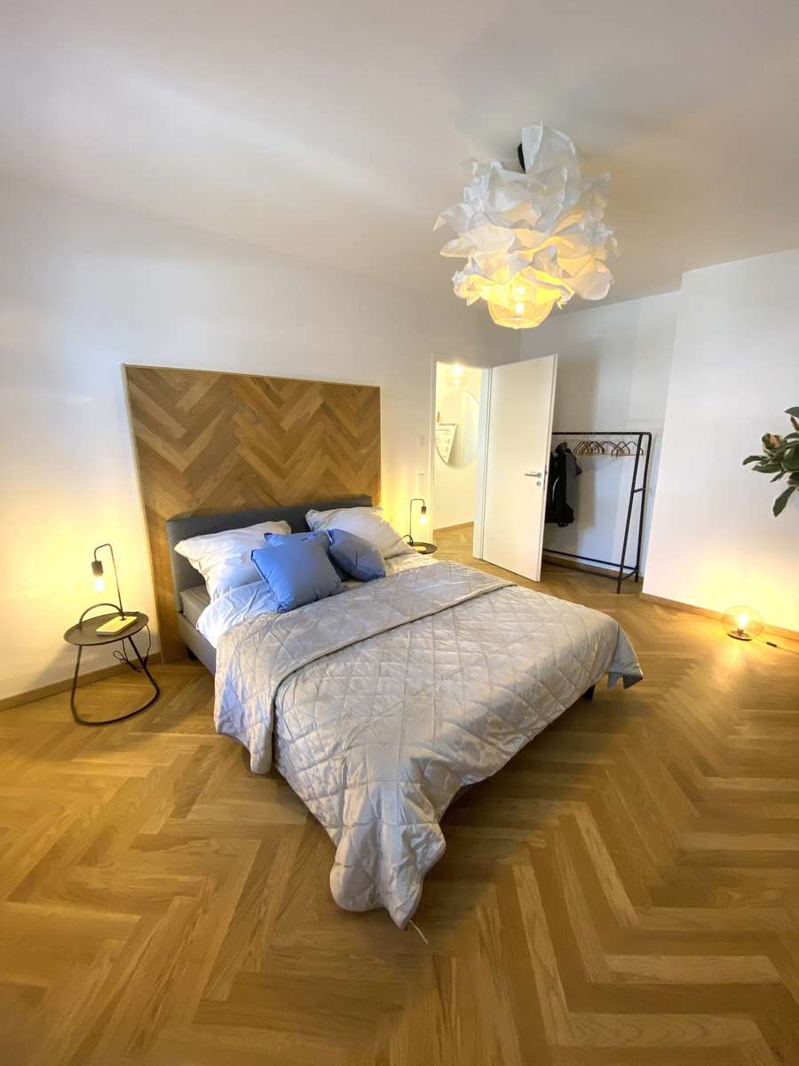 Musterwohnung Schlafzimmer