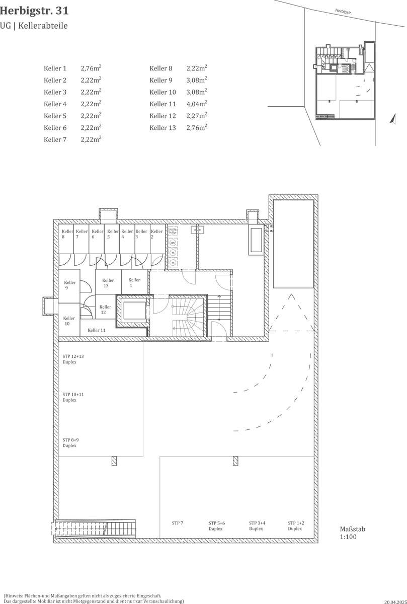 Grundriss-KellergeschoßHERBI