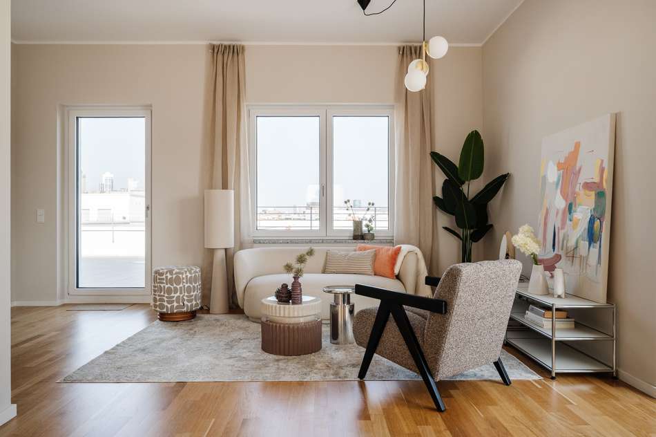 Wohnbereich Musterwohnung