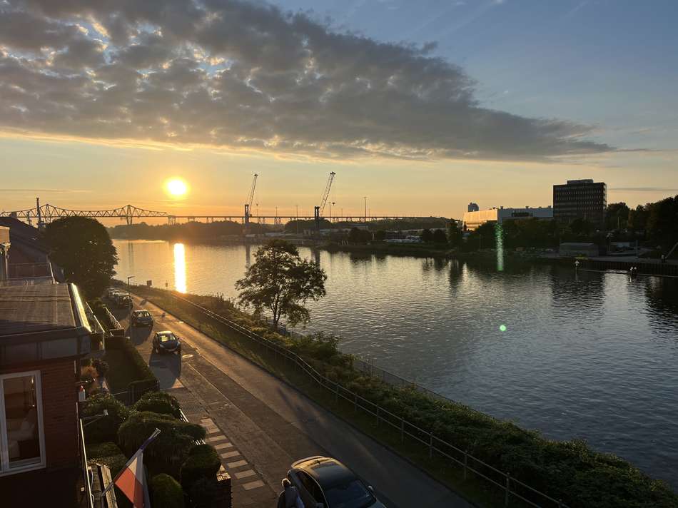 Blick auf den Kanal