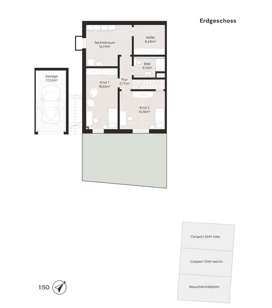 Grundriss DHH links