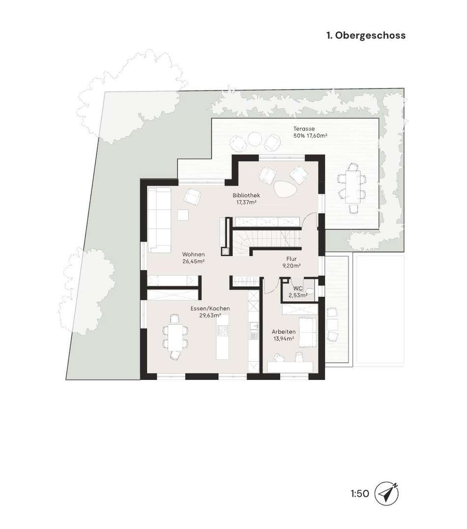 Grundriss EFH