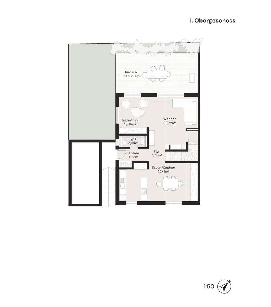 Grundriss DHH links