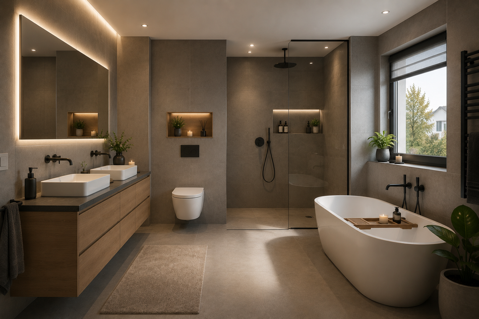 Idee Badezimmer im OG