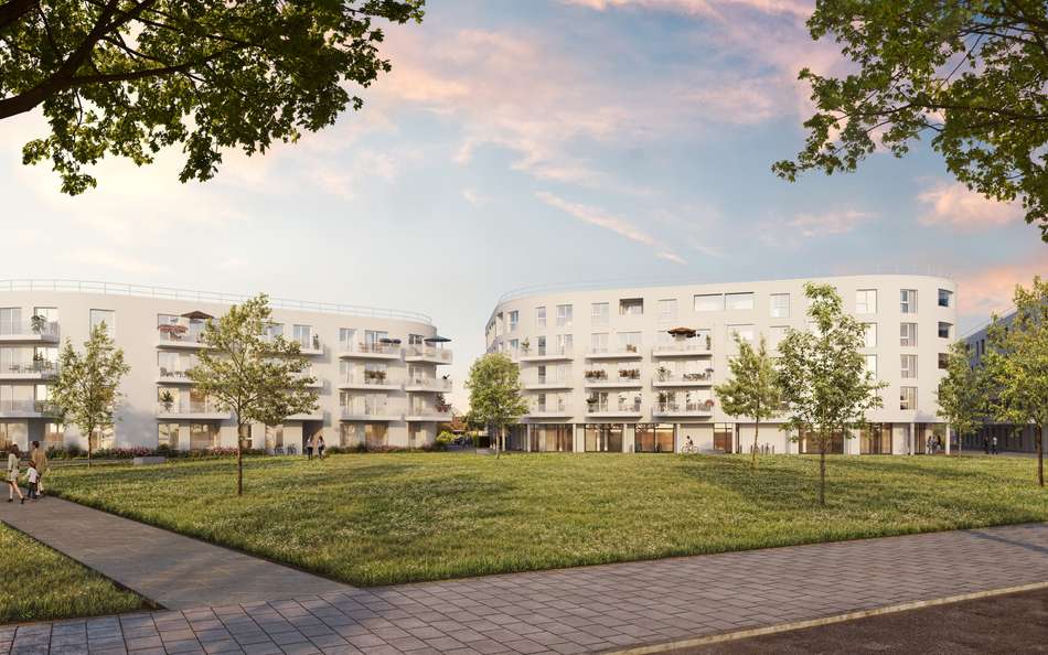 Parkflächen im Quartier