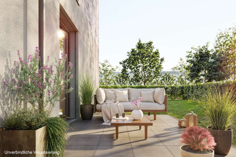 Innenvisualisierung Garten