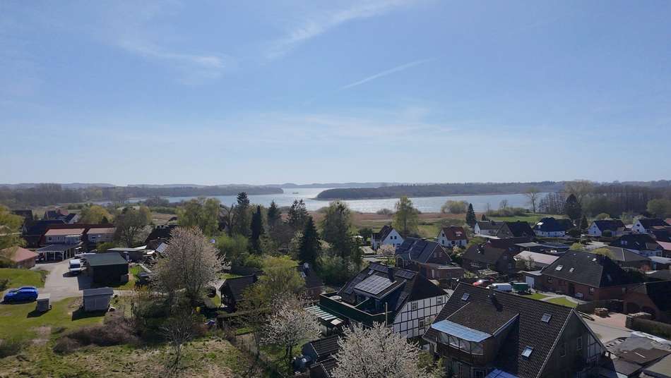 Drohne Blick vom Grundstuck
