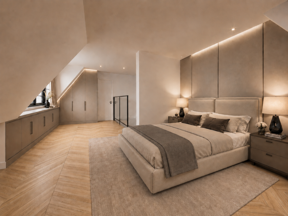 Schlafzimmer Dachgeschoss