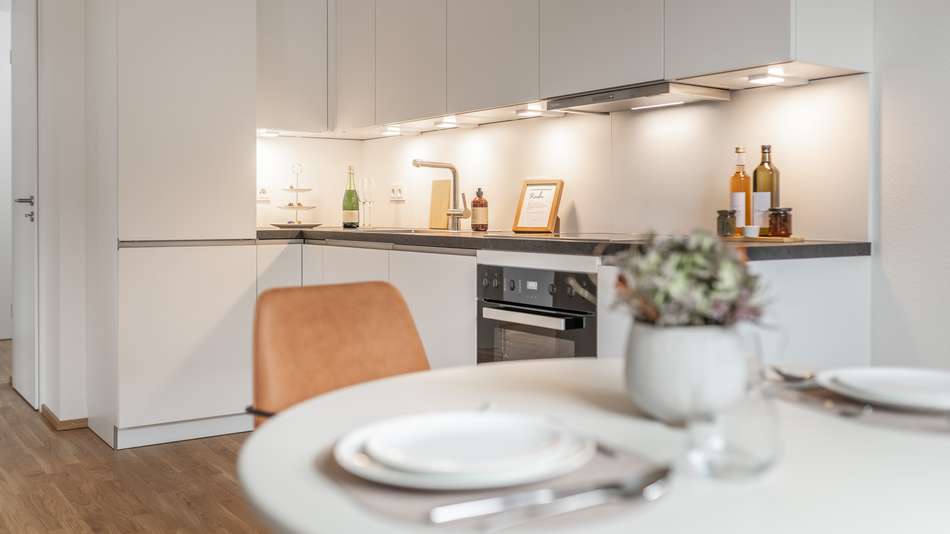 Besispiel-Küche Musterwohnung