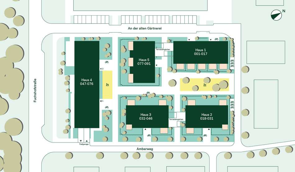 Lageplan von Amberblick