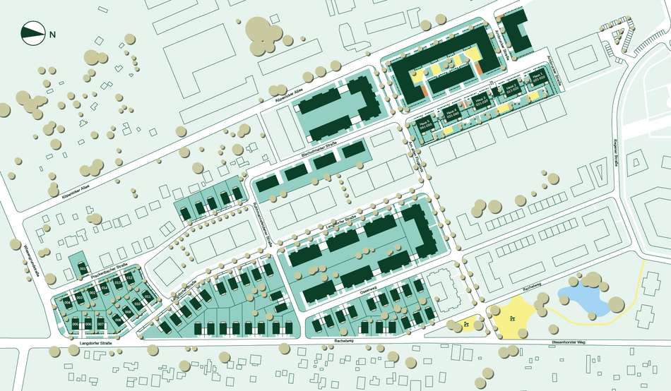 Lageplan GartenstadtKarlshorst
