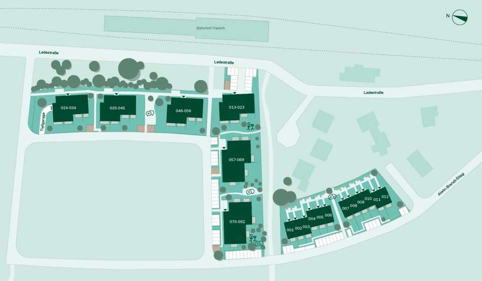 lageplan quittenknick hasloh b