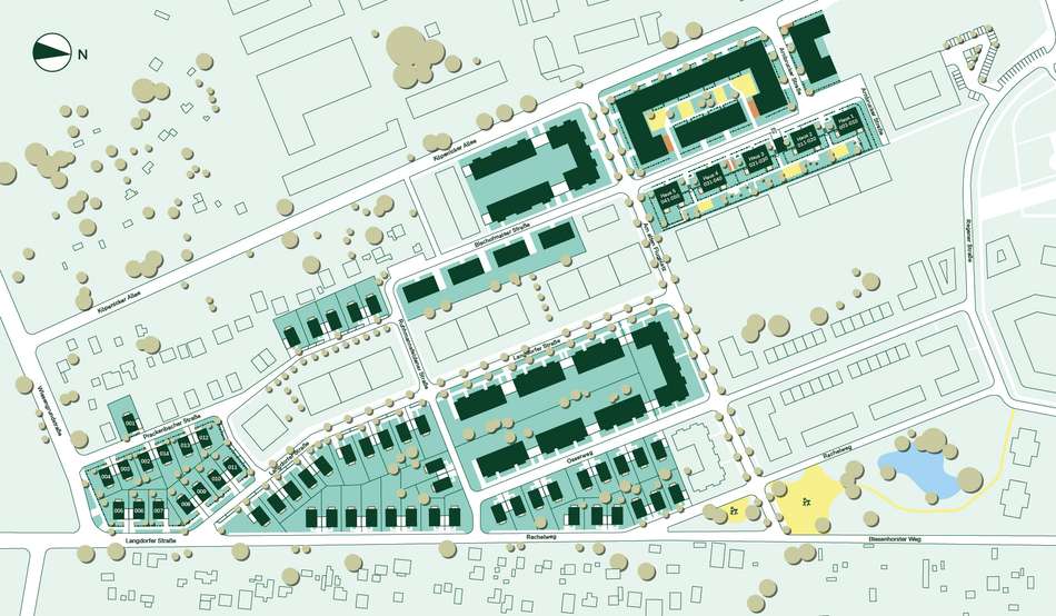 Lageplan GartenstadtKarlshort
