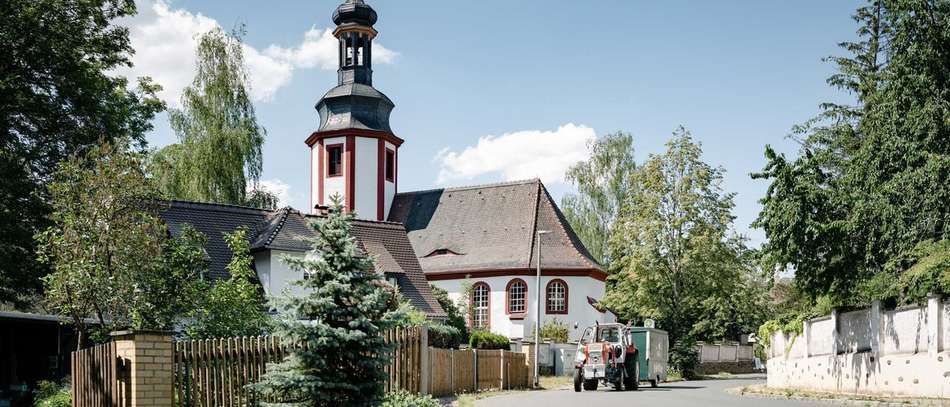 Reizvoller Stadtrand von Leipzig