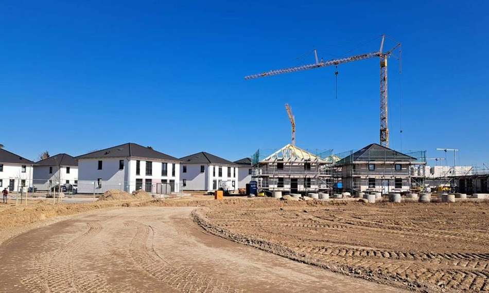Die Bauarbeiten schreiten vora