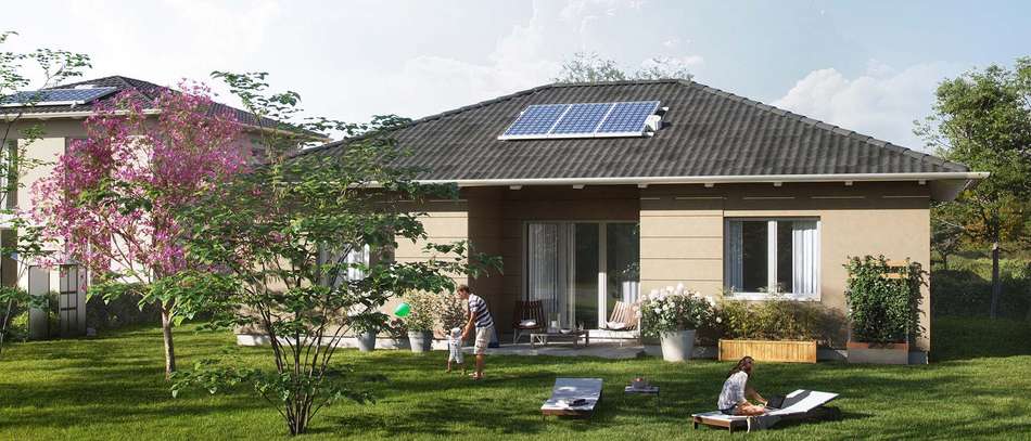  Mit Ihrem Garten wohnen Sie hier in grüner Idylle