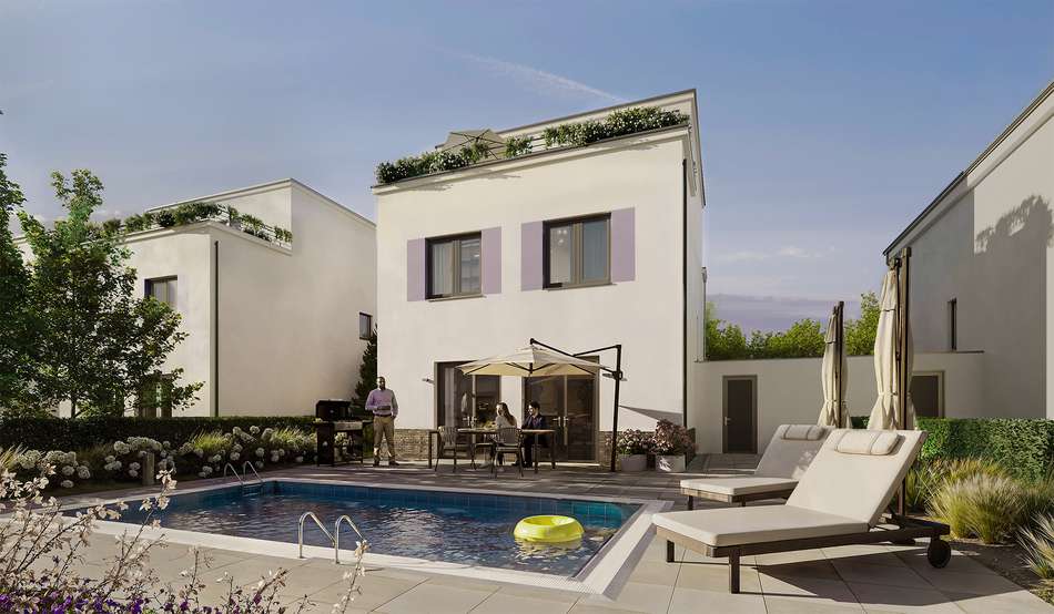 Visualisierung Einfamilienhaus