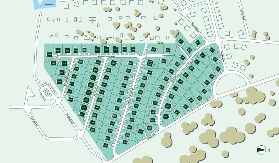 Lageplan Tresenwaldbogen