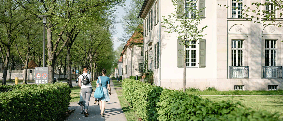 Das Waldpanorama ist Teil des beliebten Ludwig Hoffmann Quartiers in Berlin-Buch