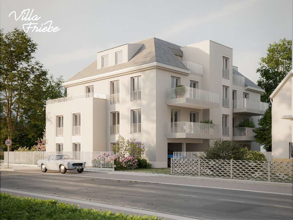 Villa Friebe Ansicht Süd-West