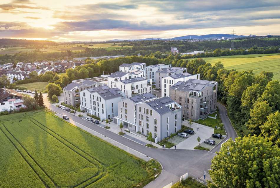 Luftaufnahme Quartier freiraum