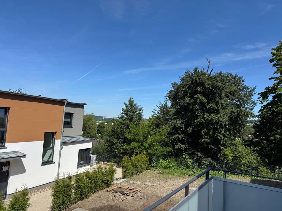 Weitblick vom Balkon