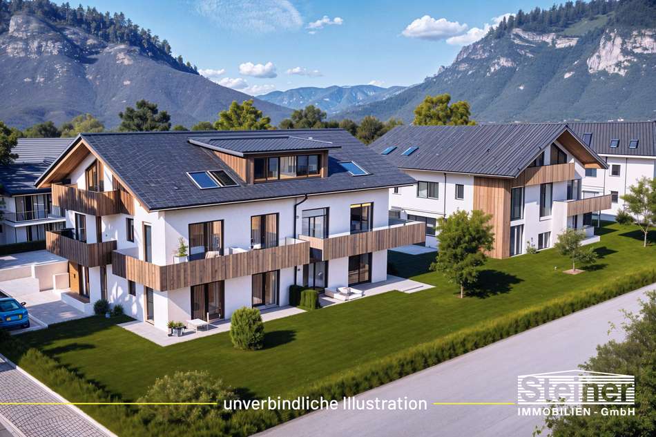 Blick auf die Anlage