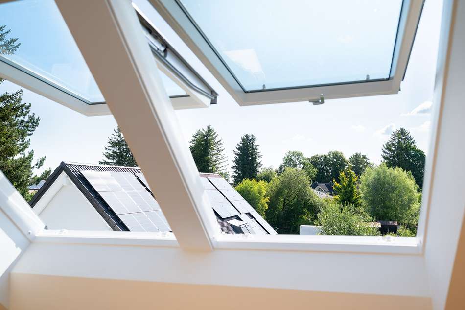 Ausblick DG-Wohnung