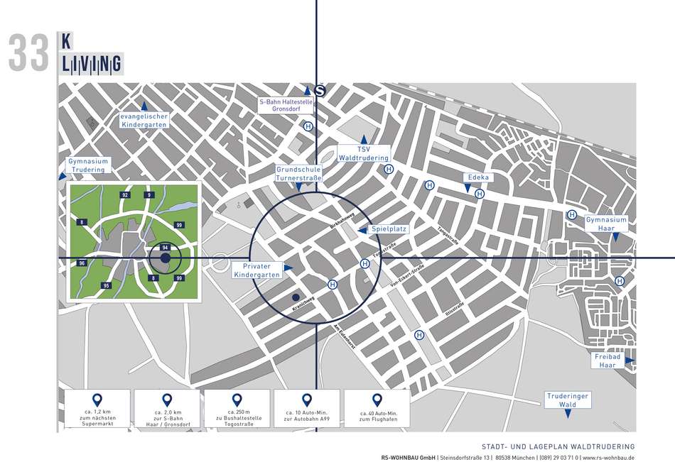 Lageplan Kranichweg 33