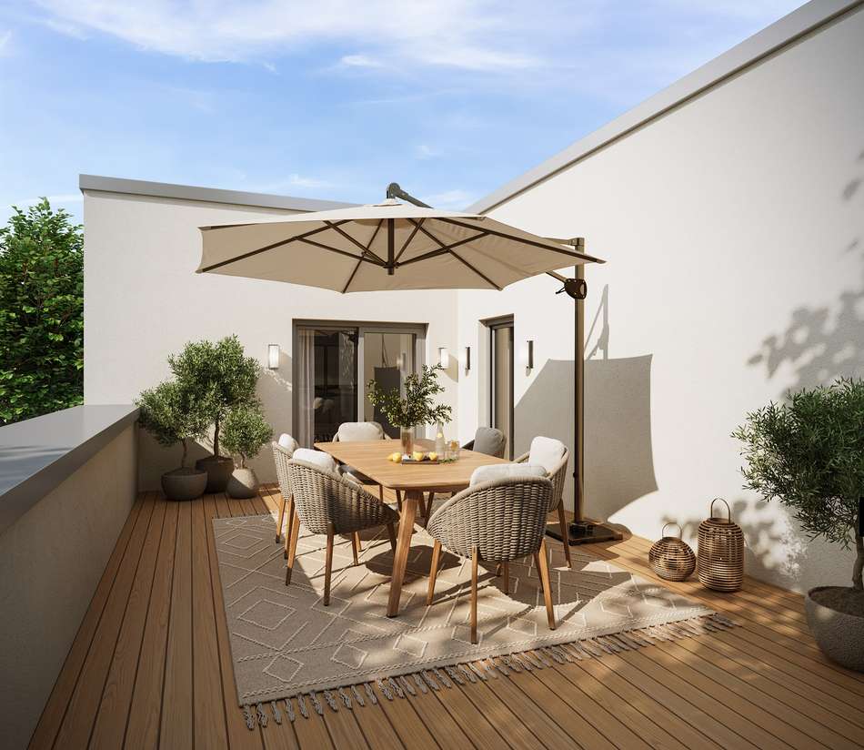 Dachterrasse