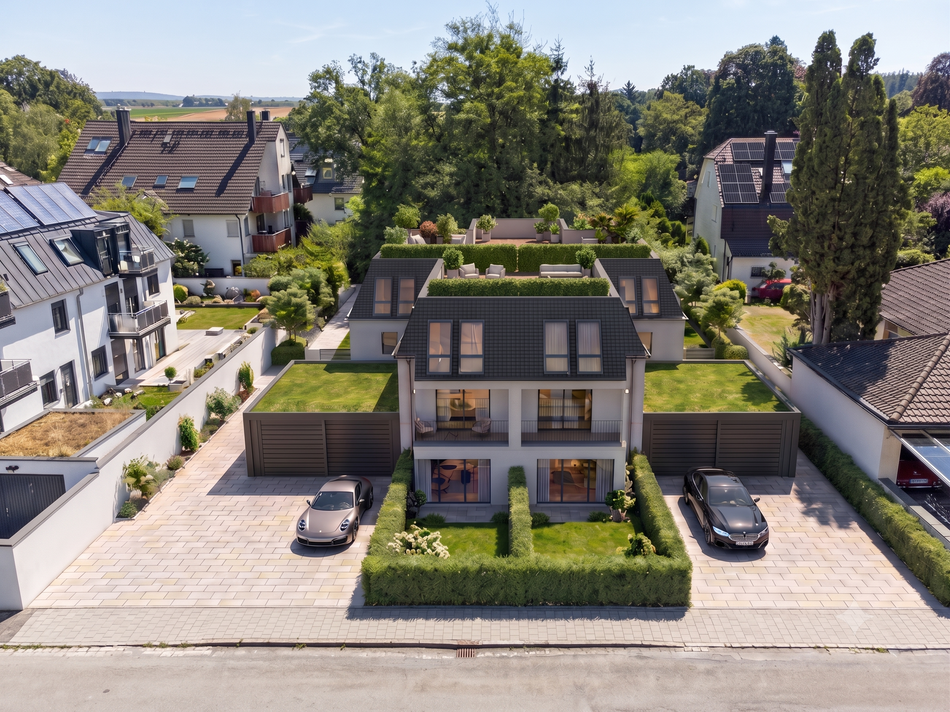 Rendering Hausansicht Front