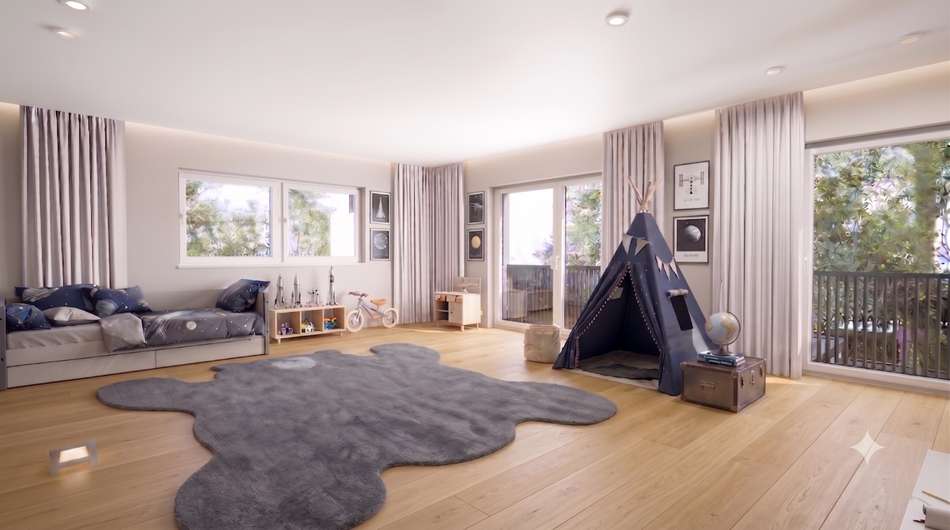 Kinderzimmer Dielen 
