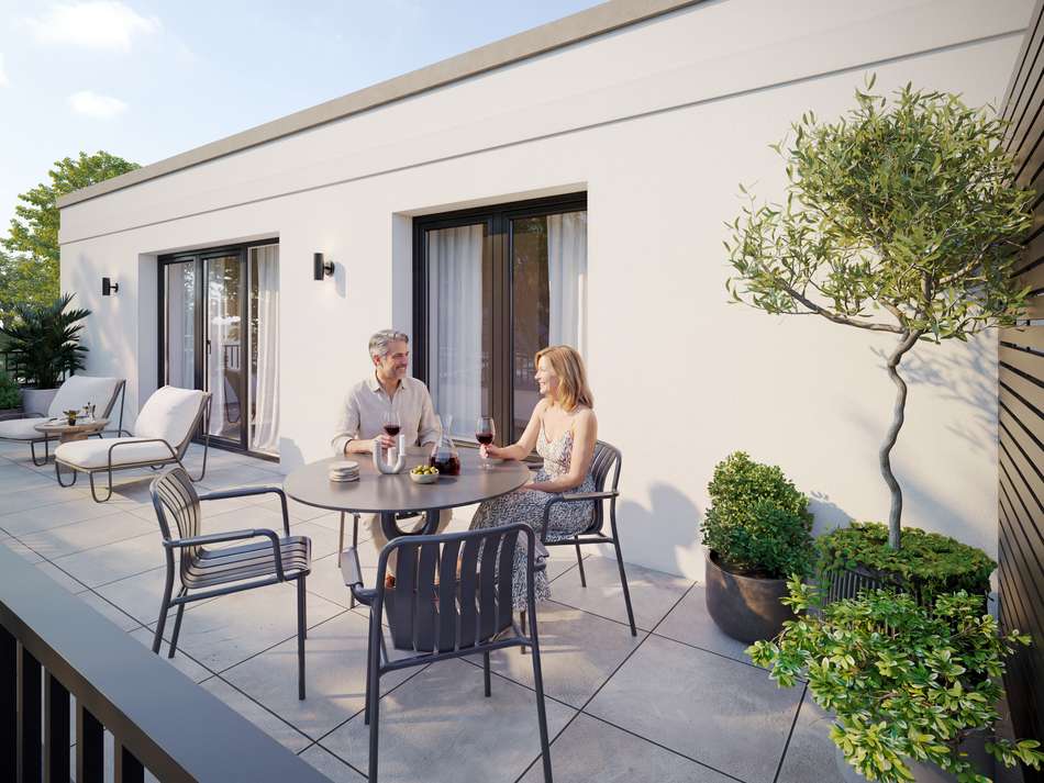 Dachterrasse
