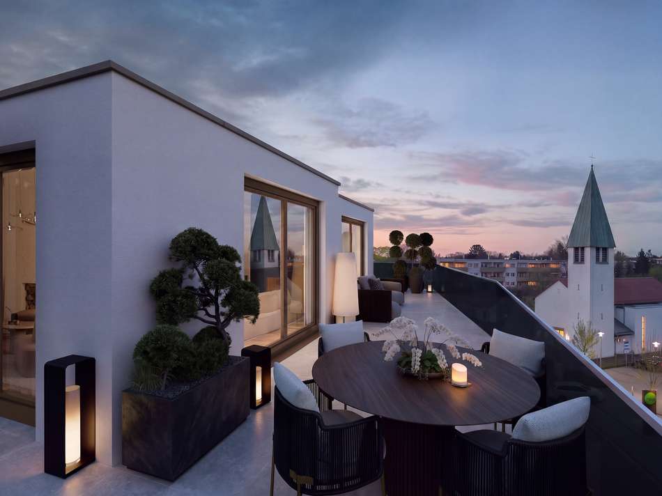 Terrasse Abend 2