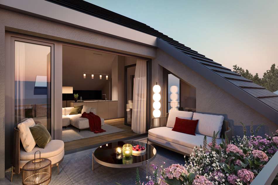 Dachterrasse