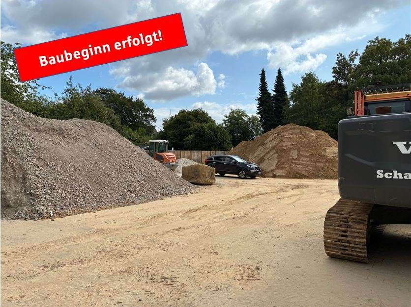 Baubeginn erfolgt