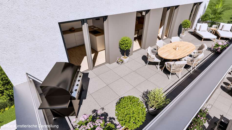 Dachterrasse Penthouse