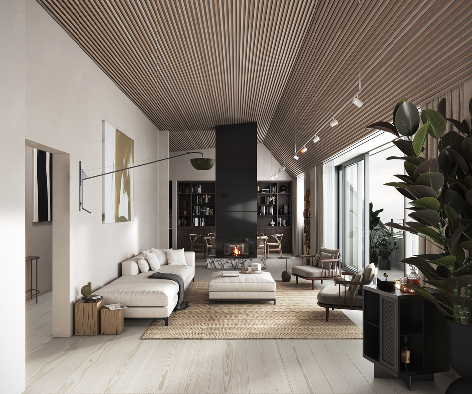 Innenvisu Penthouse