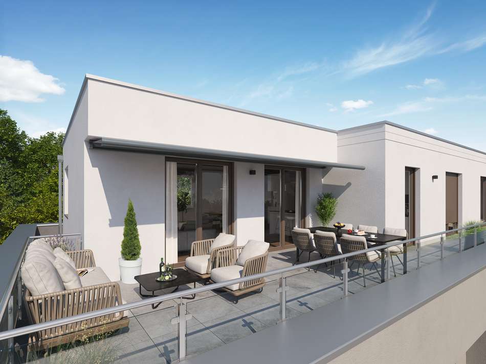 Terrassenansicht WE45