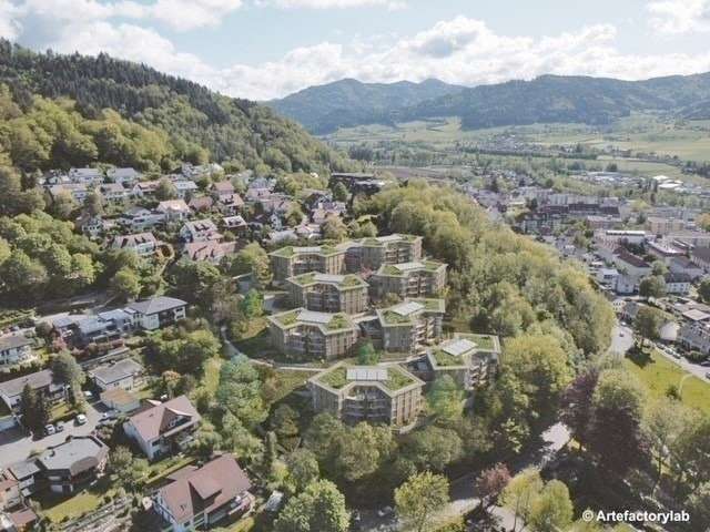 Luftbild mit Visualisierung