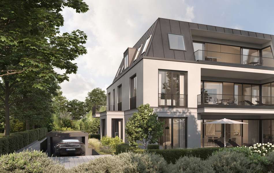 Villenfamilienhaus-Tiefgarage
